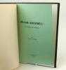 &lsquo;William Brockwell: His Triumph and Tragedy&rsquo;. James D. Coldham. Privately printed. London 1970. Limited edition no. 7o/100, signed by the author. Bound in black board, with original wrappers, gilt titles to spine. Very good condition
