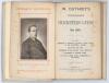 W. Duthoit’s Yorkshire Cricketers’ Guide for 1878. Published by W. Duthoit of Leeds. 118pp plus adverts. Original pink wrappers, bound in cream boards with titles in gilt to spine. Photoplate of Ephraim Lockwood opposite the title page. Some general wear - 2