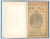 ‘The Cricketing Career of Robert Peel, Y.C.C., Twelve years of County Cricket, 1882 to 1893’. Printed and published by Samuel Stead, Observer Office, Morley 1894. 21pp plus adverts. Original wrappers featuring image of Peel to front wrapper, bound in ligh