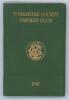 Yorkshire C.C.C. Annual 1897. 5th year of issue. 138pp plus ‘Notes’ pages as issued. Edited by J.B. Wostinholm. J. Robertshaw, Sheffield, printer. Original green boards with titles in gilt to front board and spine and gilt ‘Y.C.C.C.’ emblem to centre, gil