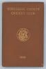 Yorkshire C.C.C. Annual 1899. 7th year of issue. 165pp plus ‘Notes’ pages as issued. Edited by J.B. Wostinholm and H.H. Stones. J. Robertshaw, Sheffield, printer. Original brown boards with titles in gilt to front board and spine and gilt ‘Y.C.C.C.’ emble