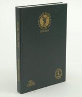 ‘One Hundred and Fifty Years of Trent Bridge 1888-1988’. P. Wynne-Thomas. Nottingham 1987. Signed to the front end paper by twenty three former Nottinghamshire players. Signatures include T. Robinson, C. Broad, Johnson, Cooper, Cairns, Evans, Pollard, Ran