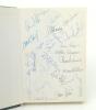 ‘One Hundred and Fifty Years of Trent Bridge 1888-1988’. P. Wynne-Thomas. Nottingham 1987. Signed to the front end paper by twenty three former Nottinghamshire players. Signatures include T. Robinson, C. Broad, Johnson, Cooper, Cairns, Evans, Pollard, Ran - 2