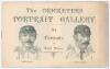 ‘The Cricketers Portrait Gallery. 34 Portraits of Noted Players’. Printed by Tempest, Leeds 1903. 16pp. Original decorative paper wrappers. Comprising reproductions of engravings and photographs of notable cricketers of the period, with Surrey players, Ab