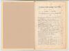 Alfred J. Gaston. &lsquo;Cricket Literature for Sale&rsquo;. Four page listing with prices of books, &lsquo;Pictures, Engravings, Window Bills, &c.&rsquo; for sale by Gaston at 104 Hollingbury Park Avenue, Brighton. Undated but very likely 1924 as a run of Wisdens up to 1923 is 