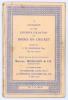 &lsquo;A Catalogue of the Extensive Collection of Books on Cricket formed by J.W. Goldman Esq. (The First Portion)&rsquo;. Catalogue with original decorative paper wrappers for the auction held by Messrs. Hodgson & Co. at 115 Chancery Lane, London, on 24th November 1