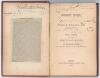 ‘Cricket Notes’. William Bolland. Trelawney Saunders, London 1851. ‘With a letter containing Practical Hints by William Clark’. Bound in publisher’s red cloth with gilt emblem to front for ‘All The Men and Women Players’. Replacement spine. To inside fron - 2