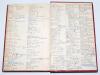 &lsquo;Cricket Scores, Notes, &c. From 1730-1773. Written as reported in the different newspapers....&rsquo;. Compiled by H.T. Waghorn. William Blackwood and Sons, Edinburgh 1899. Original red decorative boards, tooled bat and ball emblem to front, gilt title to spin - 3