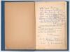 &lsquo;Cricket. How to Become a Great Batsman and a Great Bowler&rsquo;. J.A. Veerasawmy. Georgetown, Demerera, British Guiana, first edition 1936. Presentation copy &lsquo;To R.J. Abel Esq. &ldquo;A Great Batsman&rdquo; from J.A. Veerasawmy&rsquo; with a lengthy handwritten dedication, &lsquo;Wi - 2