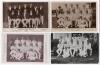 Australia tour of England 1921. Four postcards, two real photograph and two printed. Publishers are Beagles, Philip G. Hunt of London, Jaeger Advertising and Topical Press. Some wear to the corner of the Beagles card and wear to the Jaeger card otherwise 