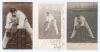 James Joseph Kelly. New South Wales & Australia 1894-1907. Sepia real photograph postcard of Kelly wearing Australian cap in wicket-keeping pose. Nicely signed ‘Yours truly’ in black ink by Kelly. The postcard by Foster of Brighton, postally used and post