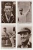 ‘Australian Test Team’ 1930. Thirteen real photograph, same series, sepia postcards of members of the Australian team to England, some head and shoulders, some posed or action images. Players are Woodfull, Archie Jackson, a’Beckett, Wall, Kippax, Hurwood,