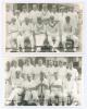 Hampshire C.C.C. 1922 & 1928. Two mono real photograph plain back postcards of the Hampshire teams of 1922 and 1928, both with players seated and standing in rows. Ex John Arlott collection with title and players’ names handwritten in black ink to lower m