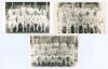 Hampshire C.C.C. 1931, 1935 & 1938. Three mono real photograph plain back postcards of the Hampshire teams of 1931, 1935 and 1938, each with players seated and standing in rows. Ex John Arlott collection with title and players’ names handwritten in black 