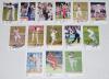 England signed Cornhill Insurance Test Series Cards. Twenty cards, each signed by the featured player. Cards are Series ‘H’ Stewart, DeFreitas, White, Series ‘I’ Fraser, Hick, Illingworth, Malcolm (2 different), Martin, Cork, Mullally, Atherton (2 differe - 3