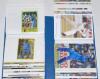 India cricketer postcards and collectors cards. Blue album comprising a mixed selection of 100 modern trade and collectors cards and player postcards. Collectors card series include Classic Cricket Cards, ACB/ Futera 1996 World Cup, Ardmona etc. Players f - 3