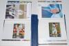 South Africa cricketer postcards and collectors cards. Blue album comprising a mixed selection of 100 modern trade and collectors cards and player postcards. Collectors card series include Classic Cricket Cards, ACB Select 97, Sports Deck etc. Players fea - 2