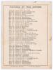 Australia tour to England 1902. &lsquo;England v. Australia&rsquo;. Fifth Test. &lsquo;Jessop&rsquo;s Match&rsquo;. Early original double sided scorecard with incomplete printed scores for the 5th Test at Kennington Oval, 11th- 13th August 1902. With Australia 2-0 ahead and the series - 2