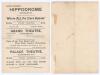 Hampshire C.C.C. Triangular Test Tournament tour matches 1912. Two rare original scorecards for the tour matches played by the Australians and South Africans against Hampshire during the 1912 Triangular Test series. The Hampshire v. Australians match, pla - 2