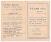 Arthur Edward Fagg. Kent & England 1932-1957. Two double centuries. Essex v Kent 1938. Official folding scorecard with complete printed scores for the match played at Colchester, 13th- 15th July 1938, in which Arthur Fagg became the first player to score - 2