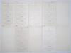 Wartime cricket 1943. A good selection of eighteen official scorecards for matches played in at Lord&rsquo;s 1943 and one other. Matches at Lord&rsquo;s are R.A.F. Balloon Command v. Anti-Aircraft Command 15th May, Civil Defence Services v. British Empire XI 22nd May - 2