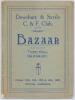 ‘Dewsbury & Savile C.[Cricket] & F.[Football] Club Bazaar’ 1926. Official 120pp handbook with original green paper wrappers for the Club fundraising bazaar held in the Town Hall, Dewsbury, 12th- 16th October 1926. Comprises pages relating to admission, Cl