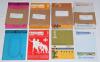 European Athletic Championships 1971-1982. Four complete sets of official programmes for championships held at Helsinki 1971 nos. 1-6, Rome 1974 nos. 1-6, Prague 1978 nos. 1-6, and Athens 1982 nos. 1-7 plus one duplicate of no. 5. Very good condition.