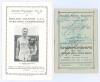 Athletics 1920s-1940s. Single page handwritten letter to ‘Dear Woods’ from S.G. [Sydney] Wooderson ‘The Mighty Atom’, dated 21st August 1936. Wooderson reports on an operation to repair a fracture to his leg and muscle damage, and hopes to ‘be able to run - 3