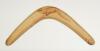 England v Australia 1972. Australian boomerang signed by twelve members of the Australian touring party to England 1972. Signatures in ink include I.Chappell, Gleeson, Mallett, Walters, Marsh, Massie, Lillee, G.Chappell etc. Approx 23&rdquo; long. Light fading - 2