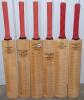 Cricket World Cup 1999. Excellent selection of twelve &lsquo;County&rsquo; full size cricket bats signed by competing teams in the World Cup Finals held in England in 1999. Each bat has a printed heading to the top of the bat ie &lsquo;1999 Cricket World Cup&rsquo; and the team 