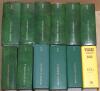 Wisden Cricketers’ Almanack 1893 to 2016. 30th to 153rd editions. Excellent complete run of one hundred and twenty four editions of the Almanack. All of the editions bound in dark green boards, with gilt titles to spine, with original wrappers or covers w - 12