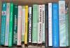 Signed cricket books. Good selection of thirty one mainly biographies and autobiographies of cricketers all signed by the player featured. Signatories include Benaud (2), Snow, Gooch, Len Hutton, Bailey, Boycott, Gower, A. Greig, Underwood, Lamb, Atherton - 2