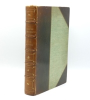 Halford F.M.: An Angler's Autobiography, 1903, London deluxe limited edition 38/100, signed by the author, portrait frontis, introduction by Wm. Senior, 43 full pg. photo plts., b/w chapter vignettes, 286pp, 4to, orig. green morr. bdg., gilt top, ribbed s