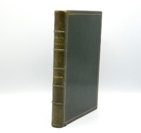 Halford F.M.: The Making of a Fishery,1895, London, deluxe limited edition12/150, eng. frontis, 4 full pg. plts., 212pp, gilt top, marbled end papers, 4to, orig. full green morr, bdg., ribbed spine with gilt title