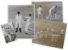 Middlesex and Surrey. Selection of twenty three, mainly Surrey and mainly pre war press photographs showing portraits of players or matches in progress. Players and matches featured include Walter Robins (signed)Mann, Compton (2, one signed), Peach, Ducat