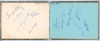 Tennis autographs 1950’s. Autograph book containing various teams and players from the 1950’s including Australia 1952, Rosewell, Hoad, Sedgman, McGregor etc, Maureen Connolly (Little Mo), Tony Mottram, Max Robertson, Jean Borotra, Eric Sturgess, Geoffrey - 3