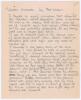 Maxwell Henry Norman ‘Max’ Walker. Victoria & Australia 1968-1982. ‘Javed Miandad by Max Walker’. Five page handwritten article by Walker in which he describes Miandad as ‘cheeky’ and ‘full of fun’, and who was ‘indirectly responsible for my taking what w