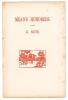 ‘Mead’s Hundreds: a note’. F.S. Ashley-Cooper. Milford, Surrey: [printed as a Christmas card], 1927. 4pp. Printed details of Hendren’s hundred hundreds, chronological history of his achievements, his highest innings and list of scorers of 100 centuries to