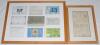 England Test match tickets 1963-2016. A collection of original match tickets, the majority window mounted, framed and glazed in groups. Includes an original individual match ticket for the 4th day, 4th Test, England v. West Indies, Lord’s, 24th June 1963 - 4