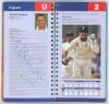 ‘England Ashes Tour Australia 2002-03’. Official spiral bound Sky Sports media guide comprising approx. fifty signatures to pages, including all thirty featured members of the England men’s touring party playing members and coaching staff. Players’ signat - 3