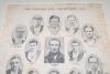 M.C.C. tour of Australia 1932/33. &lsquo;Bodyline tour&rsquo;. &lsquo;The English Test Cricketers, 1932&rsquo;. Large full page &lsquo;Supplement to The Western Mail, Perth, Western Australia 20th October 1932&rsquo;, published on the tourists&rsquo; arrival in Perth on the eve of the opening mat - 2