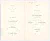 World XI tour to Australia 1971/72. Official menu for the &lsquo;Dinner in Honour of the 1971-72 World XI Touring Team&rsquo; given by the Australian Board of Control at the Hotel Windsor, Melbourne, 30th December 1971. The folding menu with Australia and World XI di - 2