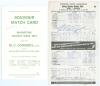 Colin Cowdrey. &lsquo;Souvenir match card of the Maidstone Cricket Week 1973 during which Colin Cowdrey scored his 99th and 100th centuries in first class cricket&rsquo;. Signed in ink by Cowdrey. Sold with an official scorecard for Surrey v Derbyshire 1977 signed by