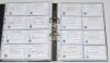 England Test cricketers 1930s-2000s. Black file comprising over four hundred signatures of England Test players, the majority signed to printed &lsquo;England Test Player&rsquo; white cards with the odd collector&rsquo;s card. The majority of earlier signatures and some ot - 2