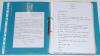 Australian Test cricketers 1950s-1970s. Blue file comprising a collection of twenty eight modern signed letters and notes from former Australian Test cricketers, written to the vendor in response to requests for autographs. Some letters with good cricket 