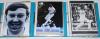England Test and county signed photographs 1950s to date. Three files containing a comprehensive selection of approx. one hundred and sixty original and copy photographs of England players, the majority modern colour photographs, some mono, with the odd m