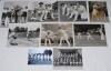 Women&rsquo;s cricket early 1900s-1956. Eight original mono press photographs and one copy photograph depicting women&rsquo;s cricket. Subjects include Australia Women&rsquo;s tour to England 1951, mono press photograph of the touring party and officials seated in rows, th
