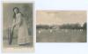 Women&rsquo;s cricket early 1900s-1956. Eight original mono press photographs and one copy photograph depicting women&rsquo;s cricket. Subjects include Australia Women&rsquo;s tour to England 1951, mono press photograph of the touring party and officials seated in rows, th - 3