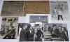 England and Australia 1930s onwards. A selection of twelve mainly original press photographs with the odd restrike. Players featured in match action include Ken Farnes bowling to Jack Fingleton in Australia&rsquo;s second innings at Trent Bridge 1938. Ian Johns