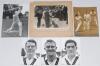 South Africa tours to England 1947 and 1965. Original mono photograph of the 1947 South African team being presented to King George VI and Queen Elizabeth during the second Test at Lord&rsquo;s. The photograph, with some loss to two corners, is laid to photogra